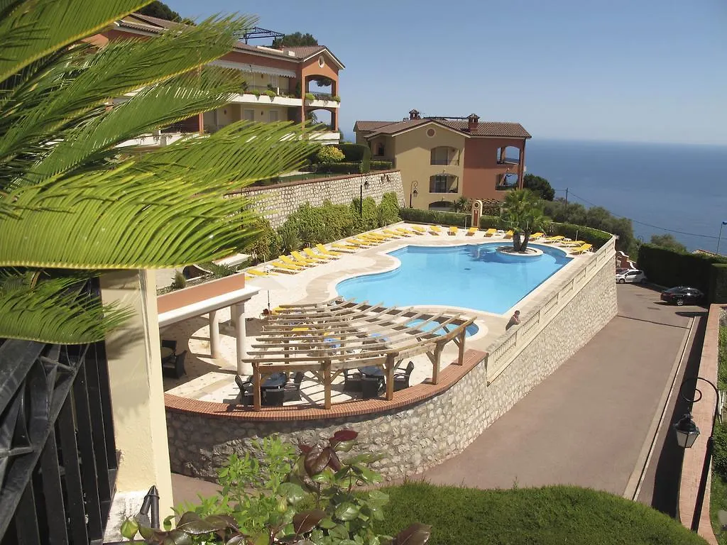 Sunny Panoramic Balcony Apartment Eze