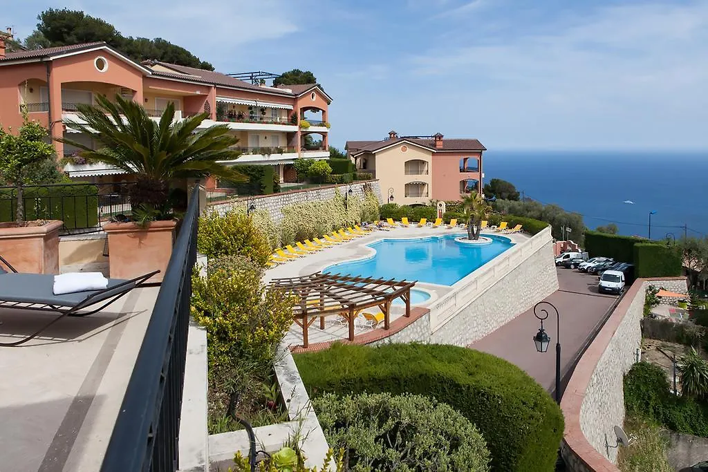 Sunny Panoramic Balcony Apartment Eze